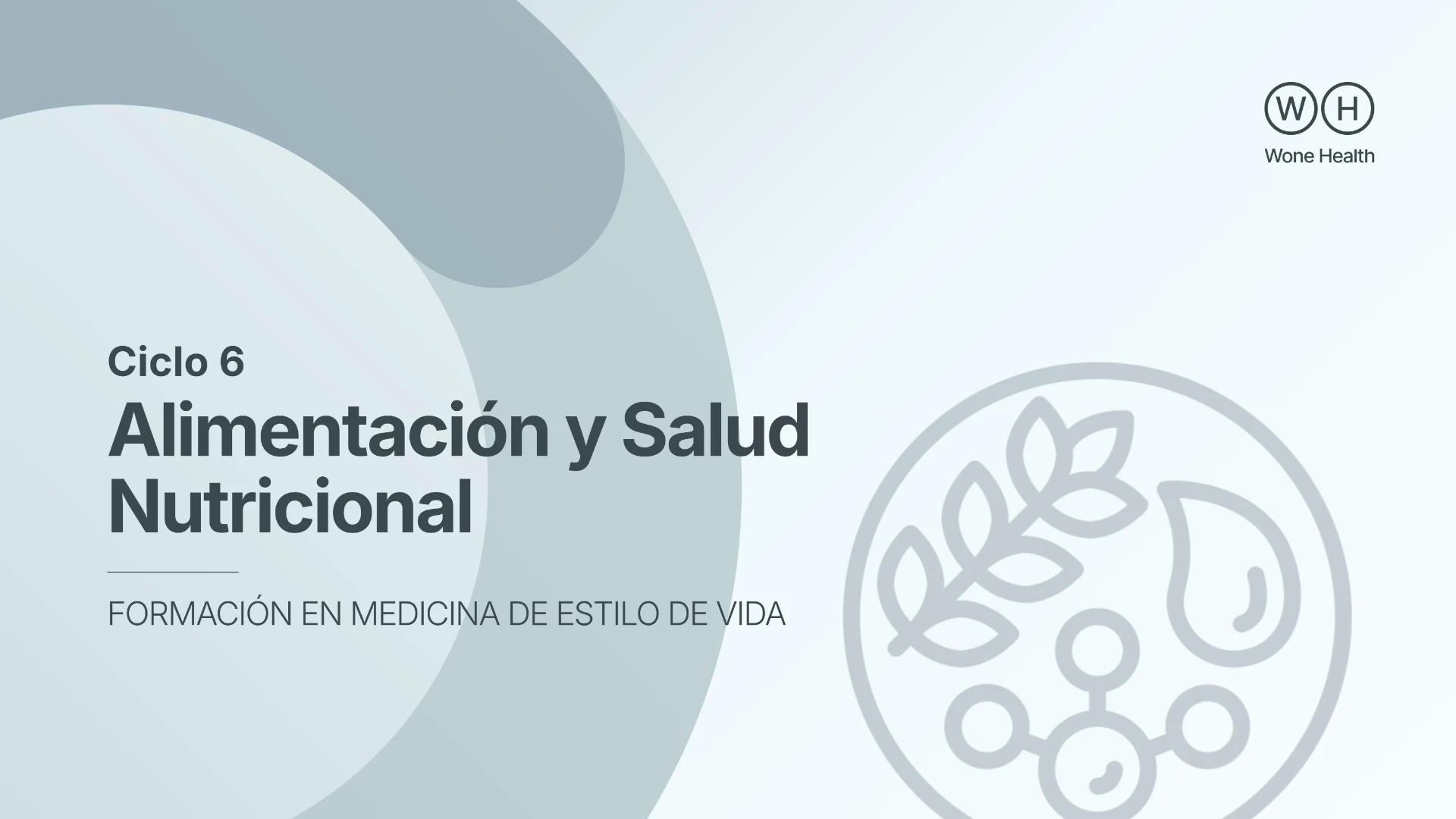 Portada del Ciclo 6 de Alimentación y Salud Nutricional